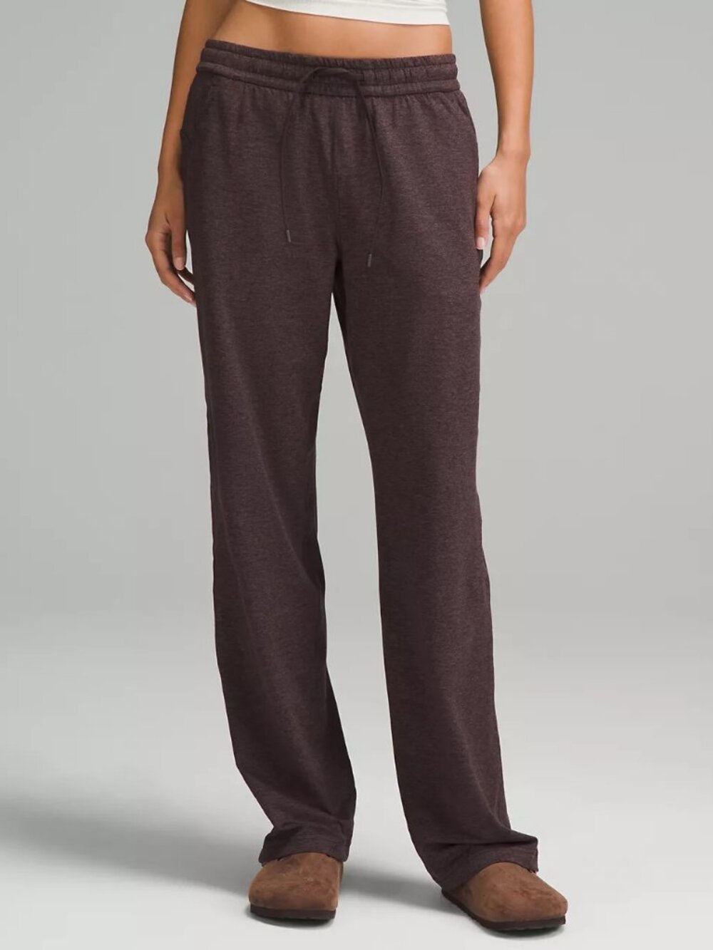 Soft Jersey Straight-Leg MR Pant *Short